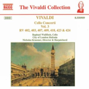 Antonio Vivaldi : Cello Concertos, Vol. 3
