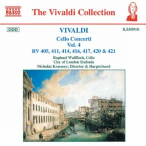 Antonio Vivaldi : Cello Concertos, Vol. 4