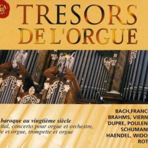 Coffret 4 CD : Trésors de l'orgue