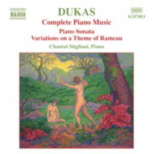Paul Dukas : Piano Sonata / Variations on a Theme of Rameau