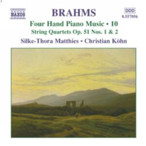 Brahms : Four Hand Piano Music, Vol. 10