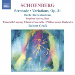 SCHOENBERG : Serenade, Variations. R. Craft