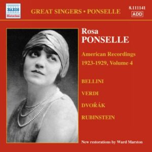 Ponselle : American Recordings 1923-1929 Vol. 4