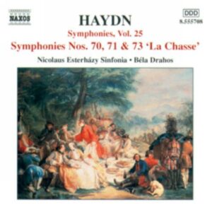 Haydn : Symphonies vol.25 n° 70, 71, 73