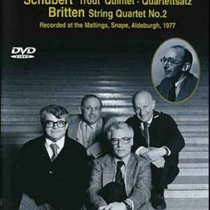 Schubert : 'trout' quintet , quartettsatz , Britten : string quartet n°2