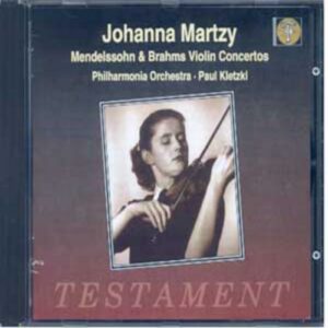 Johannes Brahms - Félix Mendelssohn : Concertos pour violon