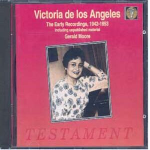 Victoria de los Angeles : Lieder & mélodies