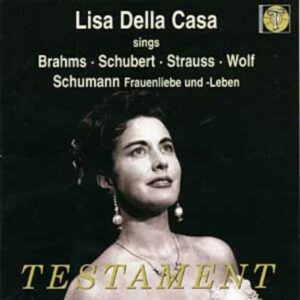 Lisa Della Casa : Lieder