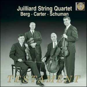 Alban Berg - Elliott Carter - William Schuman : Œuvres pour quatuor à cordes