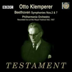 Beethoven : Symphonie N°2 & 7. Klemperer