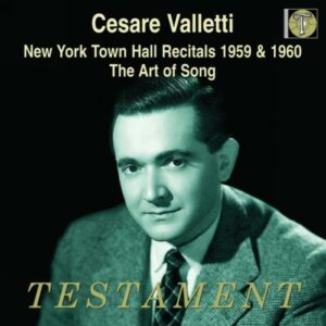 Cesare Valletti : The Art of Songs