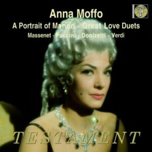 Anna Moffo : A portrait on Manon.