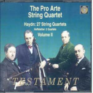 Joseph Haydn - Roman Hoffstetter : Quatuors à cordes