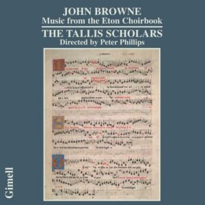 John Browne : Music from the Eton Choirbook
