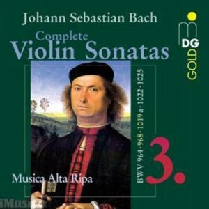 Intégrale Des Sonates Pour Violon, Vol. 3