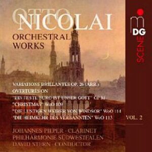 Nicolai : Œuvres pour orchestre, vol. 2. Stern.