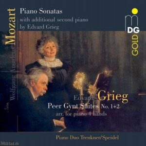 Mozart : Piano Sonatas with additional second piano, Grieg : Peer Gynt Suites Nos