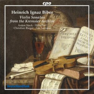 Biber : Violin Sonatas from the Kremsier Archive / Steck, Perl, Rieger, Santana
