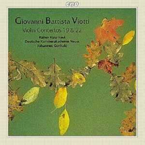 Giovanni Battista Viotti : Violin Concertos 19 & 22