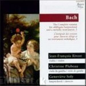 J.S. Bach : L'Integrale des sonates pour clavecin oblige et un