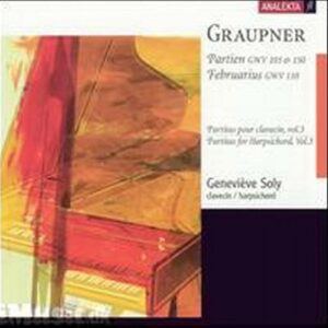 Graupner : Partien GWV 103 & 150 (from Partitas for Harpsichord, Vol. 3...