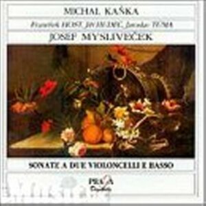 Myslivecek : Sonates pour 2 violoncelles & basse continue