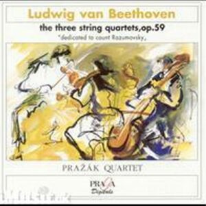 Beethoven : Quatuors à cordes n°7 en fa majeur / n°8 en mi mineur / n°9 en ut majeur op. 59