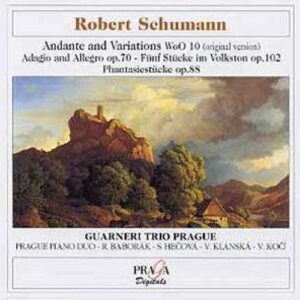 Schumann : Andante et Variations WoO 10 / Cinq pièces sur un air populaire op.102 / Adagio