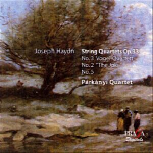 HAYDN : Quatuors à cordes op.33. Parkanyi Quartet