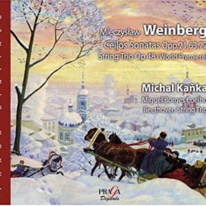Weinberg : Sonates pour violoncelle et piano. Kanka, Coehlo.