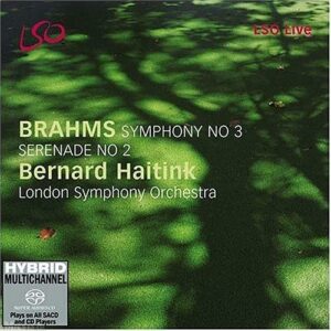 Brahms : Symphony No. 3, Serenade No. 2