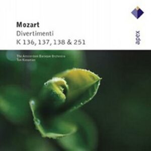 Mozart : Divertimenti K.136-138, K.251