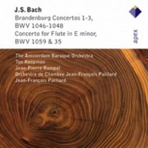 J.S. Bach : Brandenburg Concertos Nos. 1-3, Concerto for Flute In E Minor