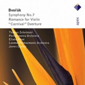 Dvorak : Symphony No. 7, Romance Op. 11, Carnaval Overture