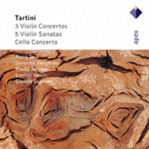 Tartini : 3 Concertos Pour Violon, 5 Sonates Pour Violon, Concerto Pour Violoncelle
