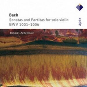 Zehetmair Thomas : Sonates Et Partitas Pour Violon Seul Bwv1001-1006