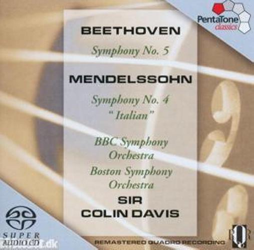 Beethoven : Symphony No. 5, Mendelssohn : Symphony No. 4 "Italian"
