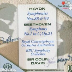 Haydn : Symphonies Nos. 88 & 99, Beethoven : Symphony No. 1
