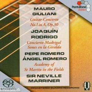 Giuliani : Guitar Concerto No. 1, Rodrigo : Concerto Madrigal, Sones en la...