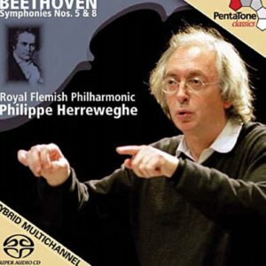 Beethoven : Symphonies nos. 5 et 8. Herreweghe