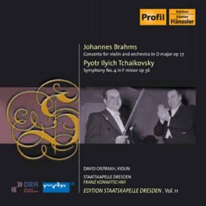 Brahms : Concerto for Violin and Orchestra in D major, Tchaikovsky : Symphony No