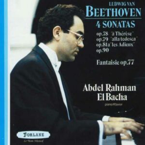 Beethoven : 4 Sonatas n° 24, 25, 26, 27 & Fantaisie op.77