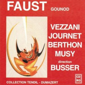 Charles Gounod : Faust, H. Busser, 1930