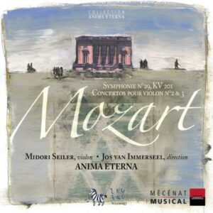 Mozart : Symphonie No. 19, KV 201, Concertos pour violon No. 2 & 3
