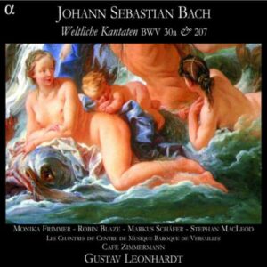 Bach : Cantates profanes BWV 30b et 207. Leonhardt
