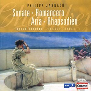 Philipp Jarnach : Aria - Romancero I - Rhapsodies
