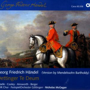 Haendel : Dettinger Te Deum / Cherubini : Cantate Haydn. McGegan.
