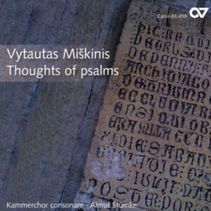 Miskinis : Thoughts of psalms. Stümke.