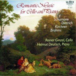 Schumann, Dietrich, Kirchner, Brahms : Musique romantique pour violoncelle et piano.