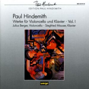 Hindemith : Œuvres pour violoncelle I